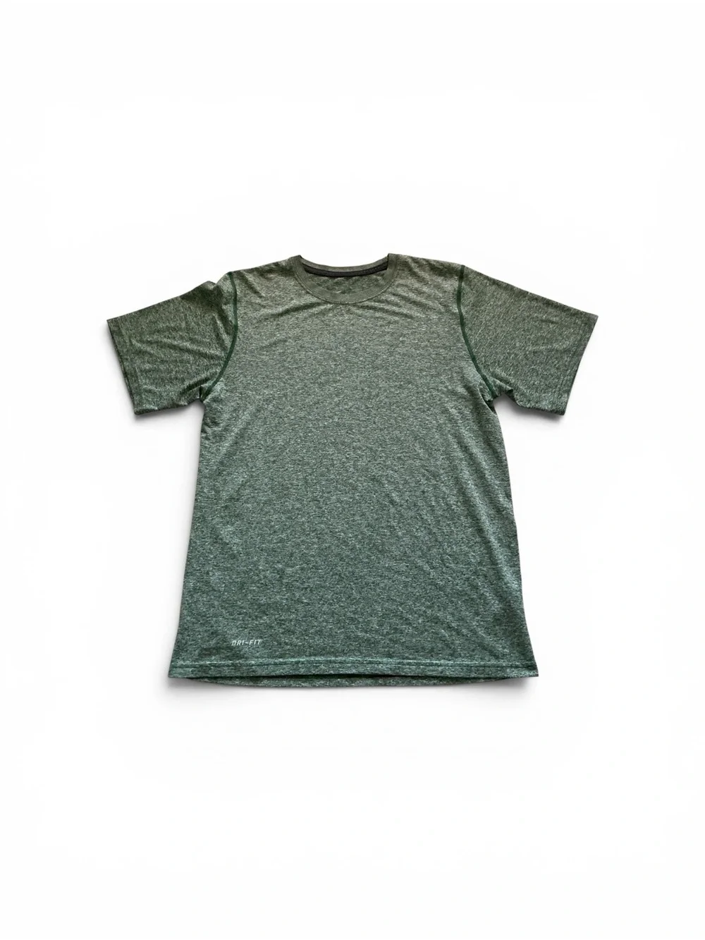 Nike Dri-Fit Heathered Forest Green Tee shirt men’s small